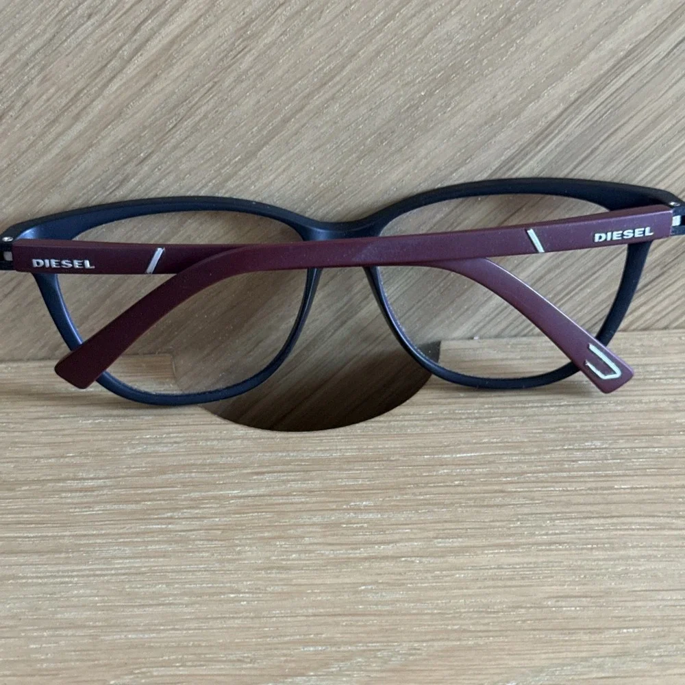 Diesel DL 5180 Matte Black 002 Plastic‎ Eyeglasses Frame Only 53-13-140